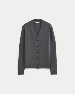 Alternative view of All-Year Cardigan | Heather Mid Charcoal