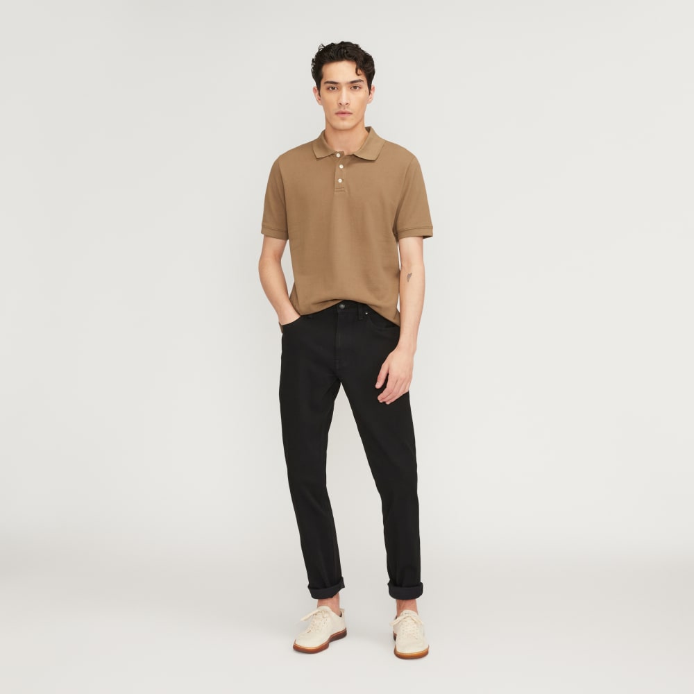 The Pique Polo | Toasted Coconut - Image 6