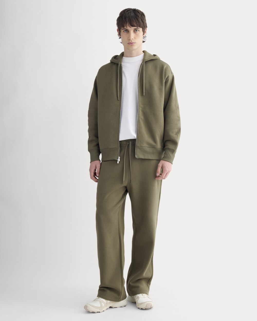 Luxe Fleece Pull-On Sweatpant | Olive Night - Image 3