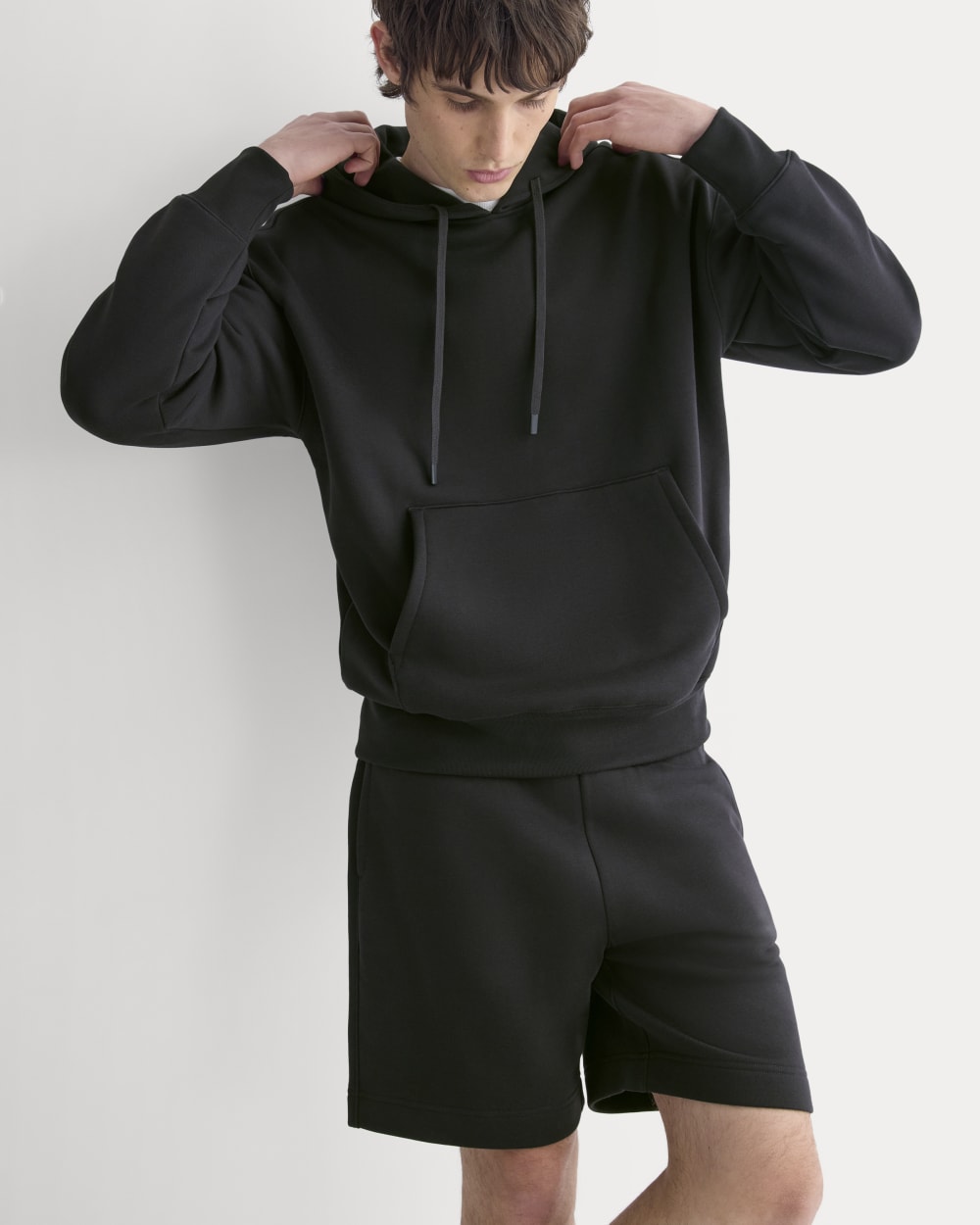 Luxe Fleece Hoodie | Black - Image 3