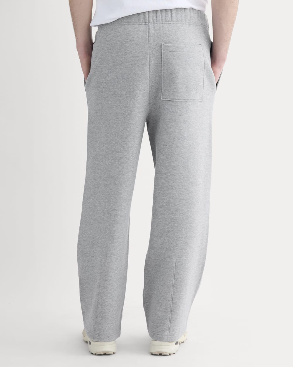 Luxe Fleece Pleated Sweatpant | Vintage Heather Grey - Image 5