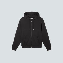 Alternative view of The Organic Track Full Zip | Black