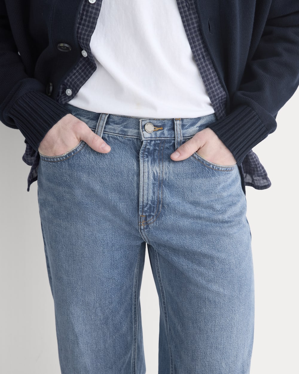 Classic Straight-Fit Jean | Medium Indigo - Image 5