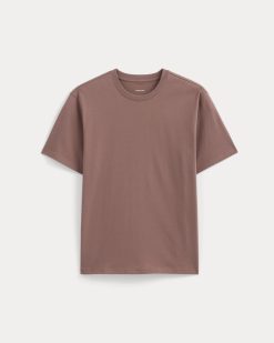 Alternative view of Archive Standard-Fit Cotton Crew | Mocha