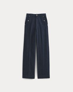 Alternative view of Lightweight Mariner Jean | Tungsten Rinse
