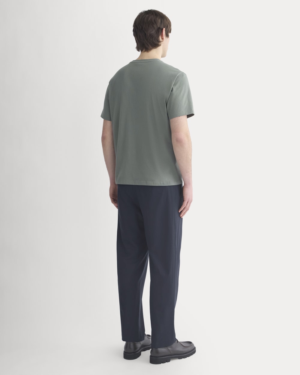 Archive Standard-Fit Cotton Crew | Agave Green - Image 4