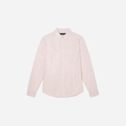 The Standard Fit Japanese Oxford Shirt | Uniform | Red / White | Standard