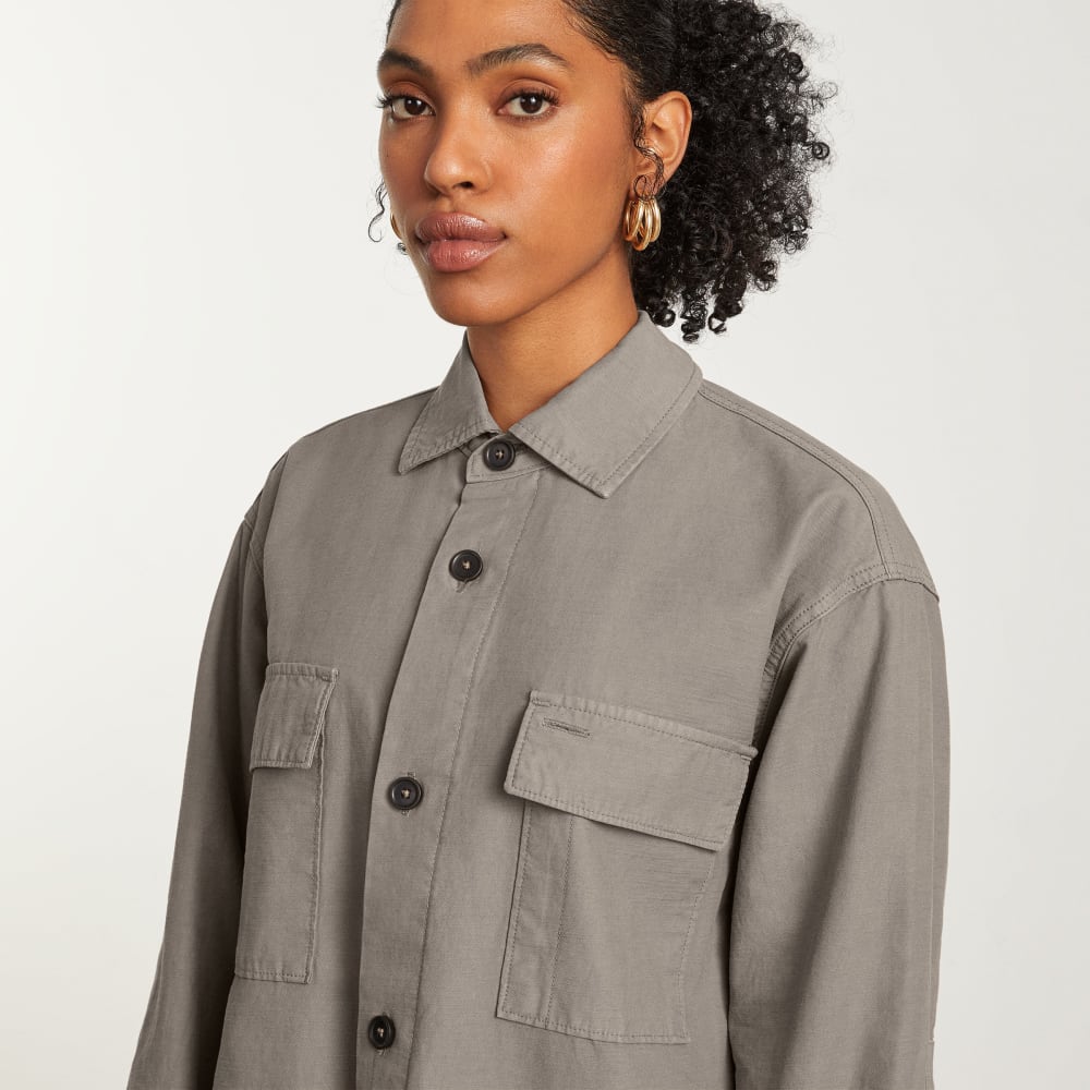 The Everyone Spring Shirt Jacket | Clay - Image 5