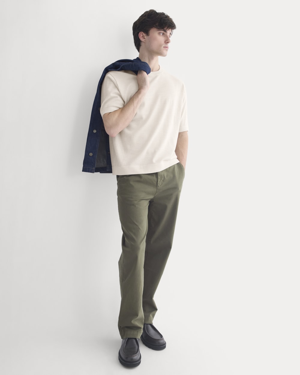 Ultrasoft Sweater Tee | Heathered Oat - Image 4