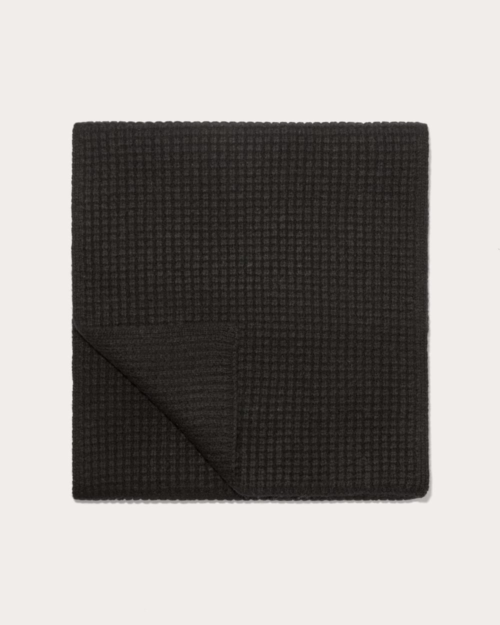 The Waffle Scarf | Black - Image 2