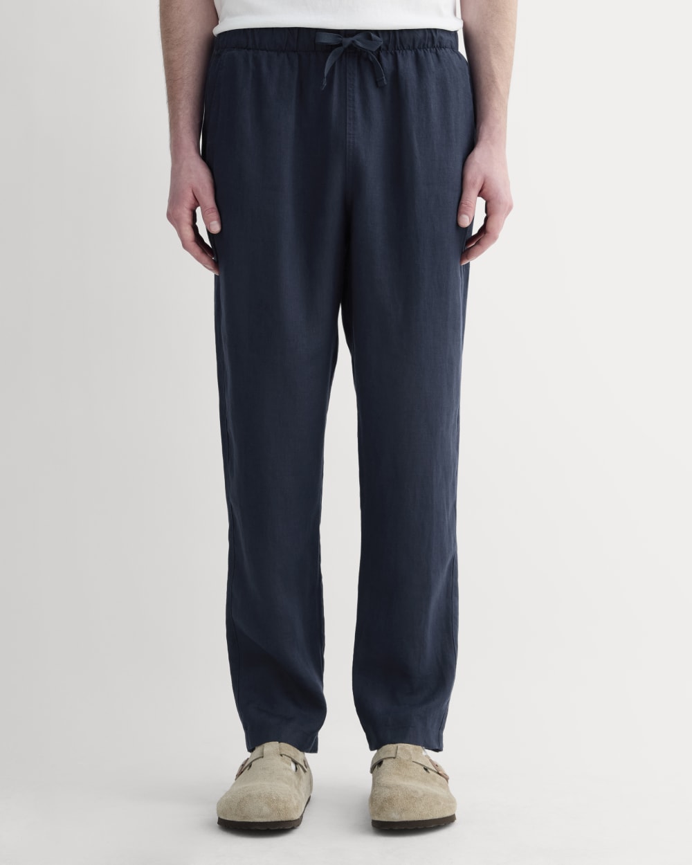 The Linen Easy Pant | Navy - Image 3