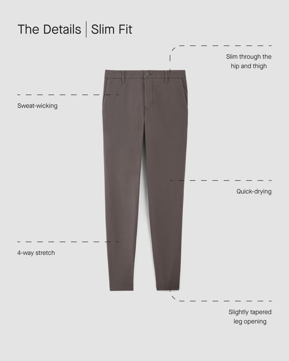 The Performance Chino | Uniform | Trench Coat Khaki | Slim - Image 4