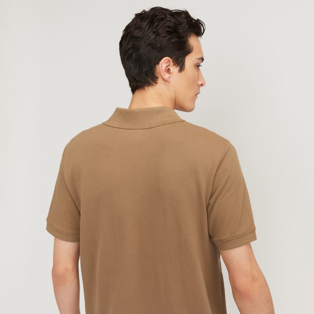 The Pique Polo | Toasted Coconut - Image 5