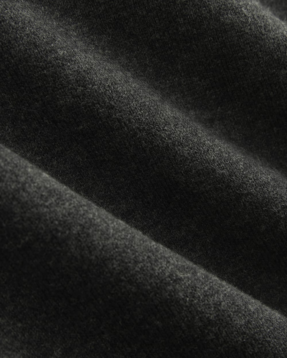 Luxe Merino Double-Knit Sweater | Heather Charcoal - Image 6