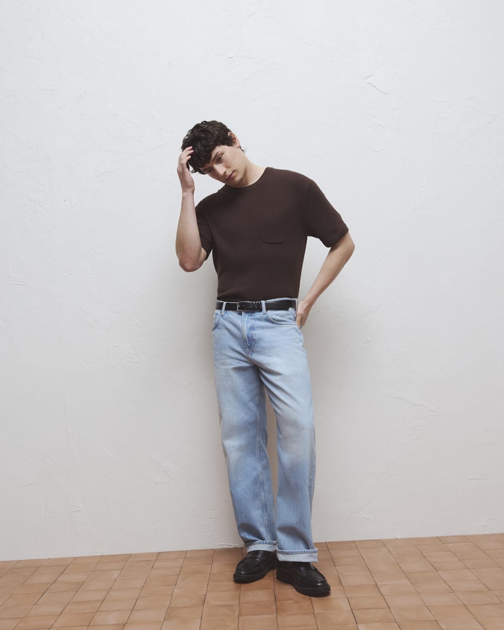 Relaxed Italian Selvedge Jean | Light Indigo - Image 7