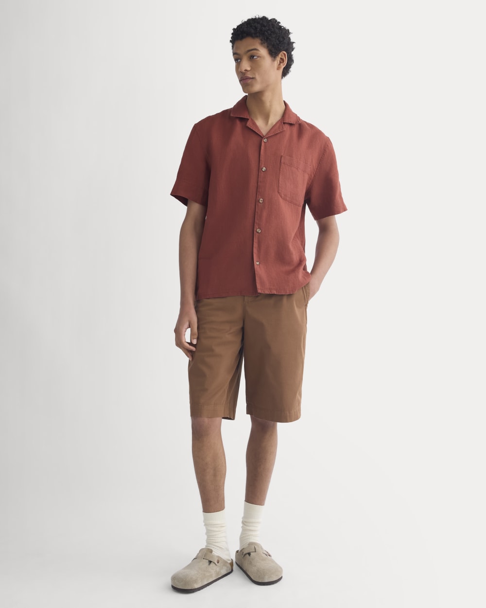 Linen Resort Shirt | Black - Image 4