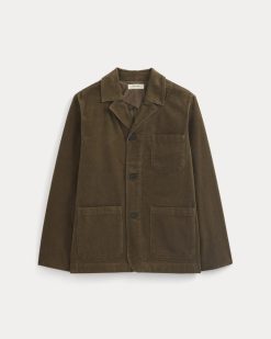 Alternative view of Fine Wale Corduroy Chore Blazer | Cocoa