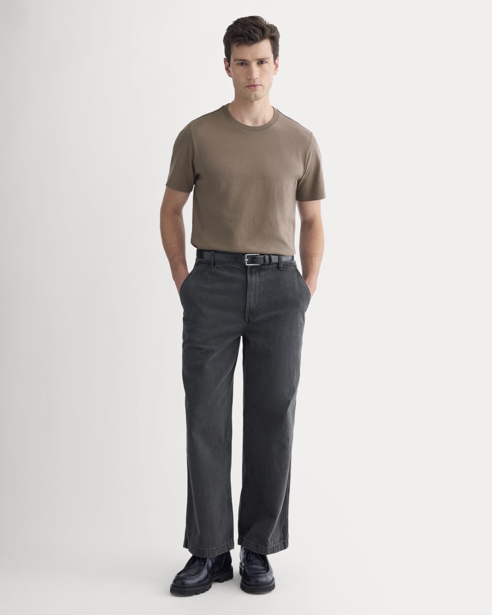 Midweight Tee | Deep Taupe - Image 3