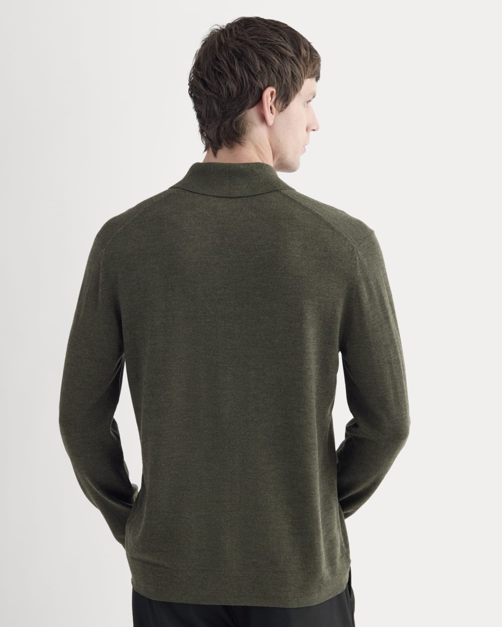 Ultrasoft Button-Down Sweater | Heather Beech - Image 5