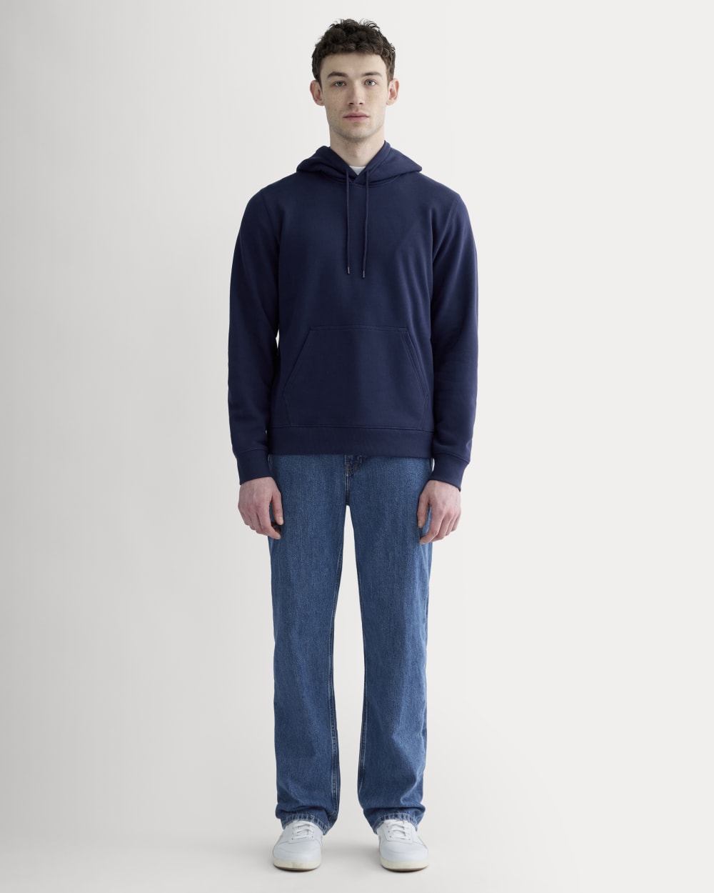 The Off-Duty Terry Hoodie | Navy - Image 3