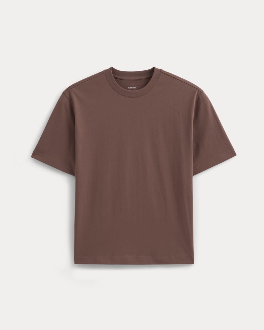 Archive Relaxed-Fit Cotton Crew | Mocha - Image 2