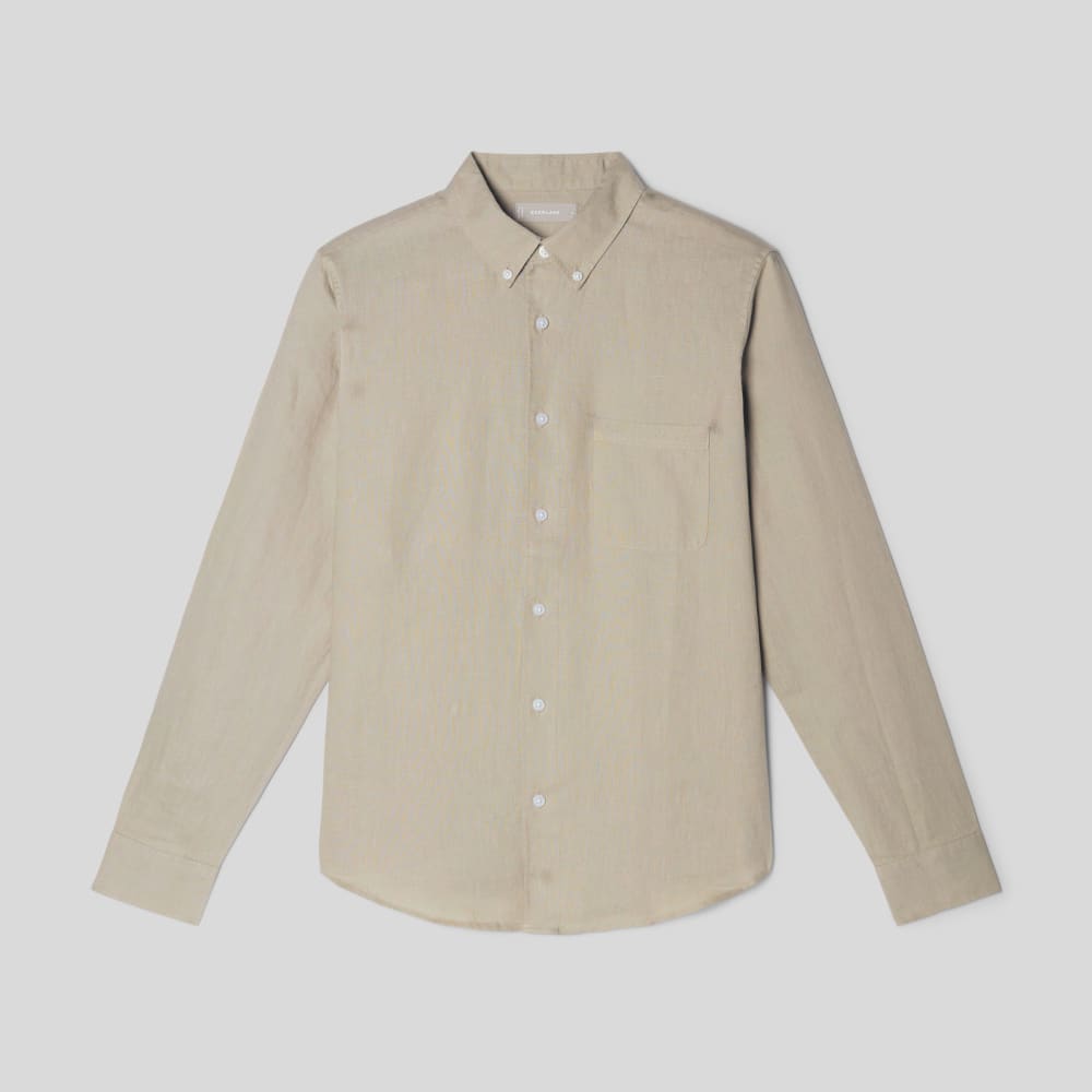 The Classic Shirt in Linen | Seagrass - Image 2