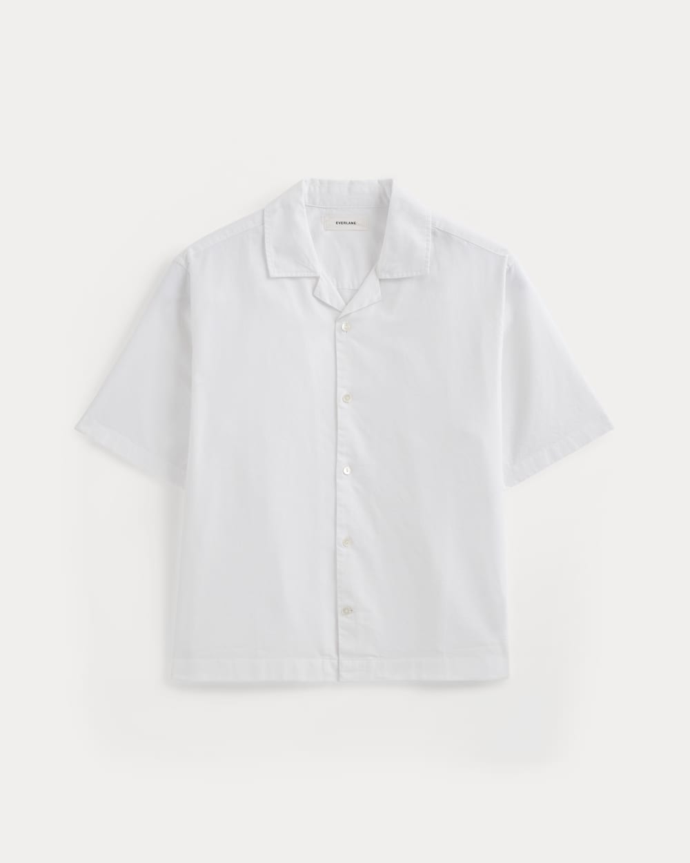Cropped Resort Shirt | White - Image 2