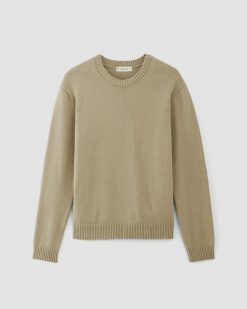 Alternative view of The Classic Sweater in Everyday Cotton | Trench Coat Khaki