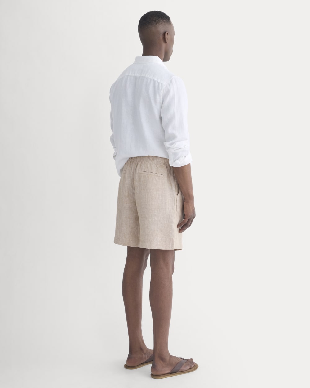 Linen Easy Short | Cornstalk Chambray - Image 6