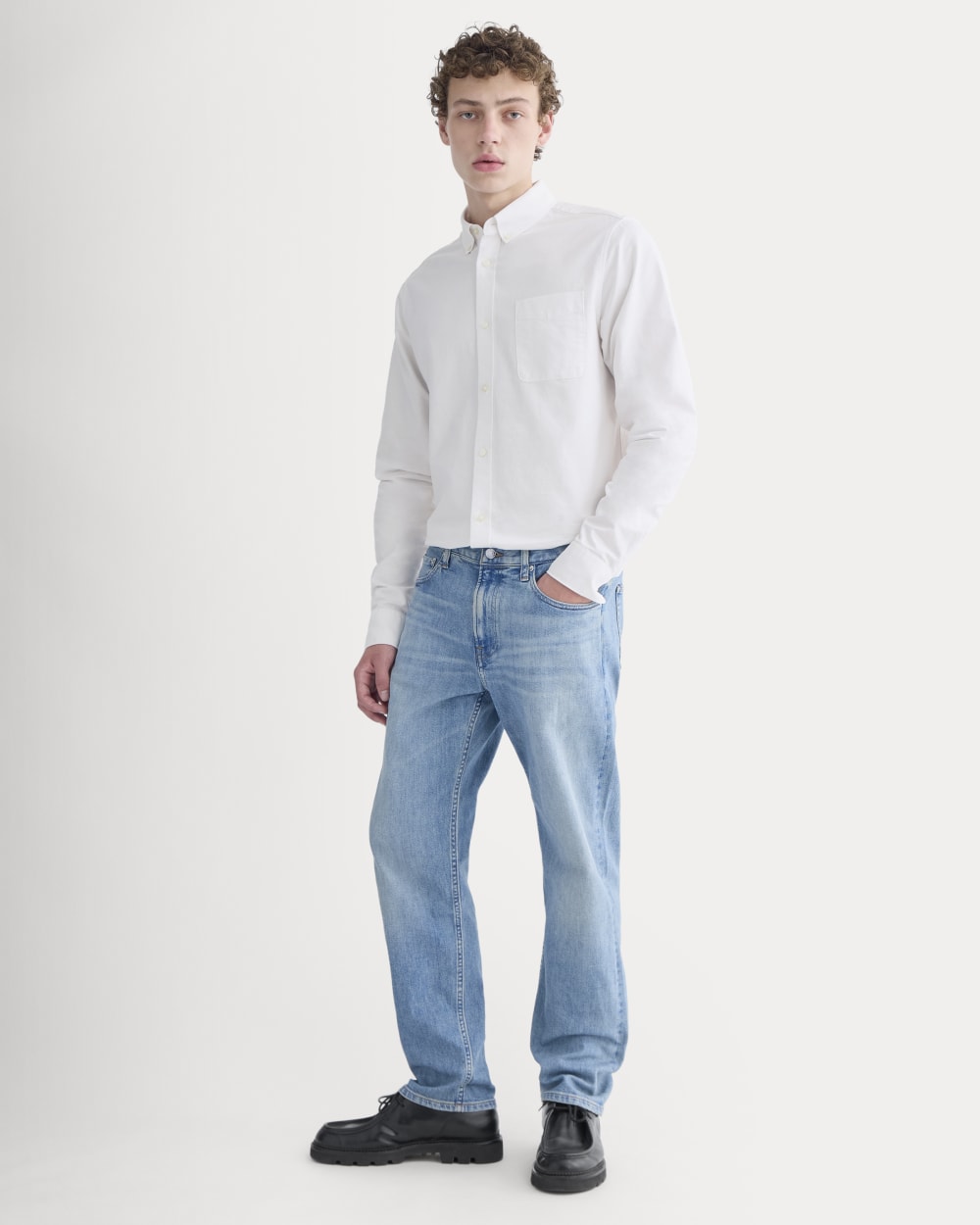 The Classic Oxford Shirt | White | Tall - Image 5