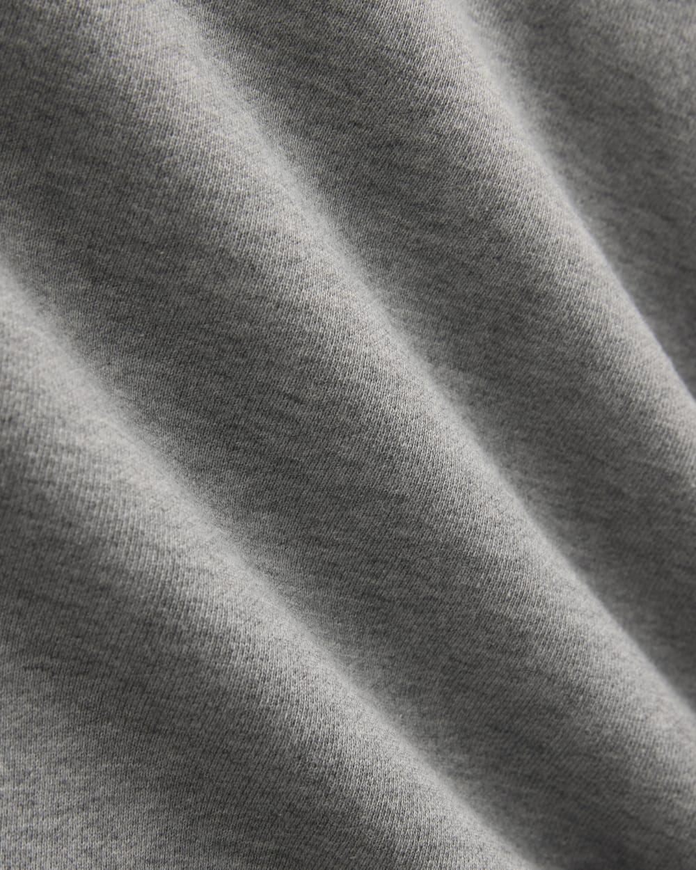 Luxe Fleece Crew Pullover | Vintage Heather Grey - Image 6