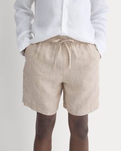 Linen Easy Short | Cornstalk Chambray