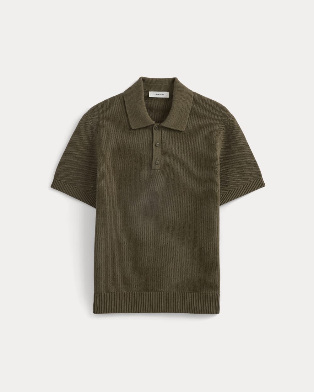 Seed Stitch Polo | Beech - Image 2