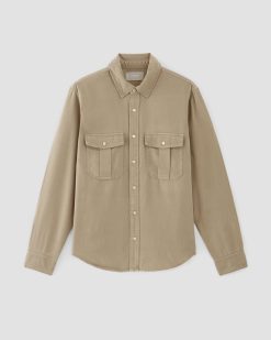Alternative view of The Utility Shirt Jacket in Buttersoft | Cornstalk