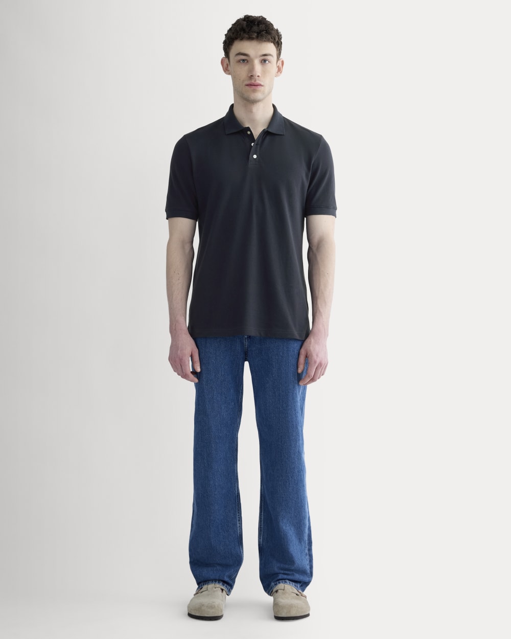The Pique Polo | Deep Navy - Image 3