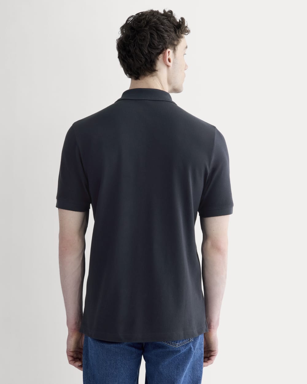 The Pique Polo | Deep Navy - Image 5