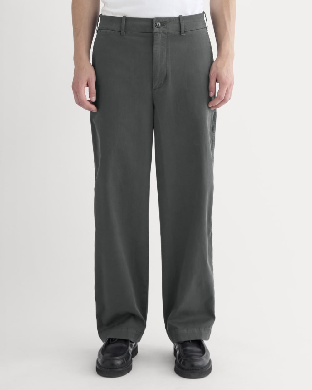 Baggy Chino | Washed Black | 32L - Image 3