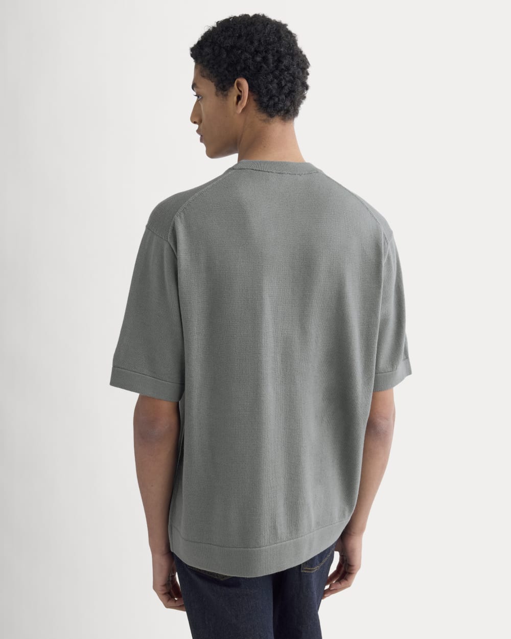 Ultrasoft Sweater Tee | Agave Green - Image 5