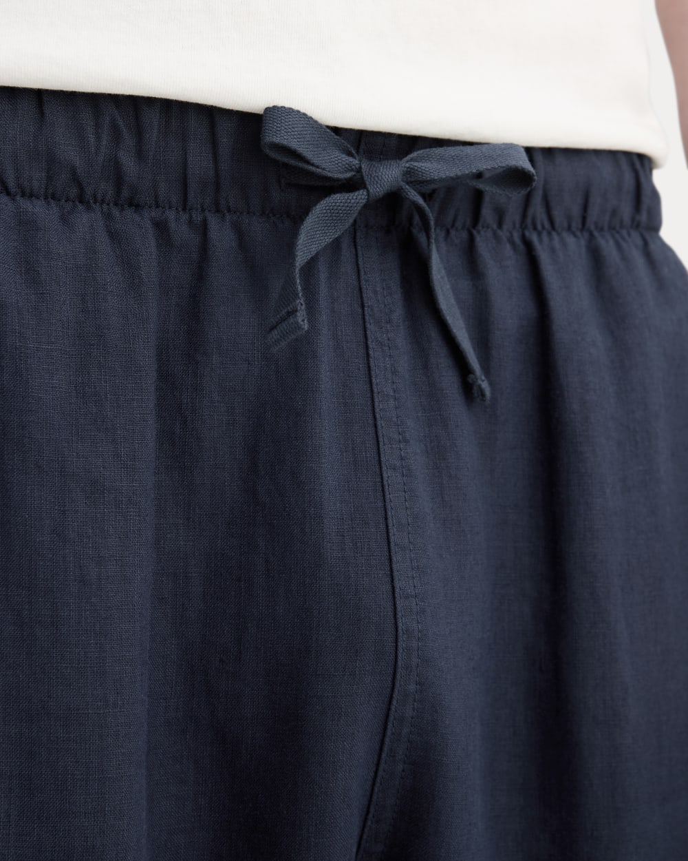 The Linen Easy Pant | Navy - Image 4