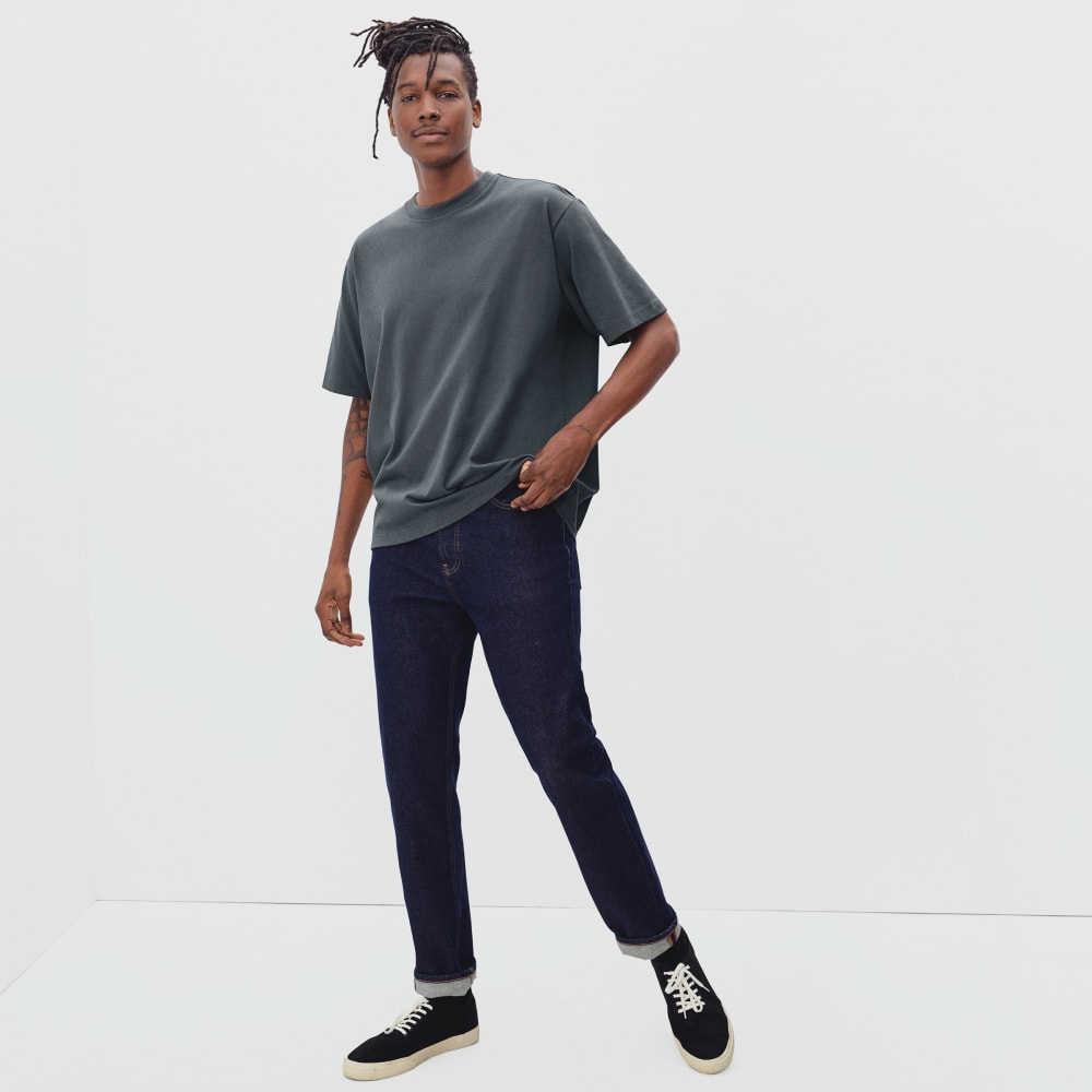 The Premium-Weight Relaxed Crew | Uniform | Slate - Image 4