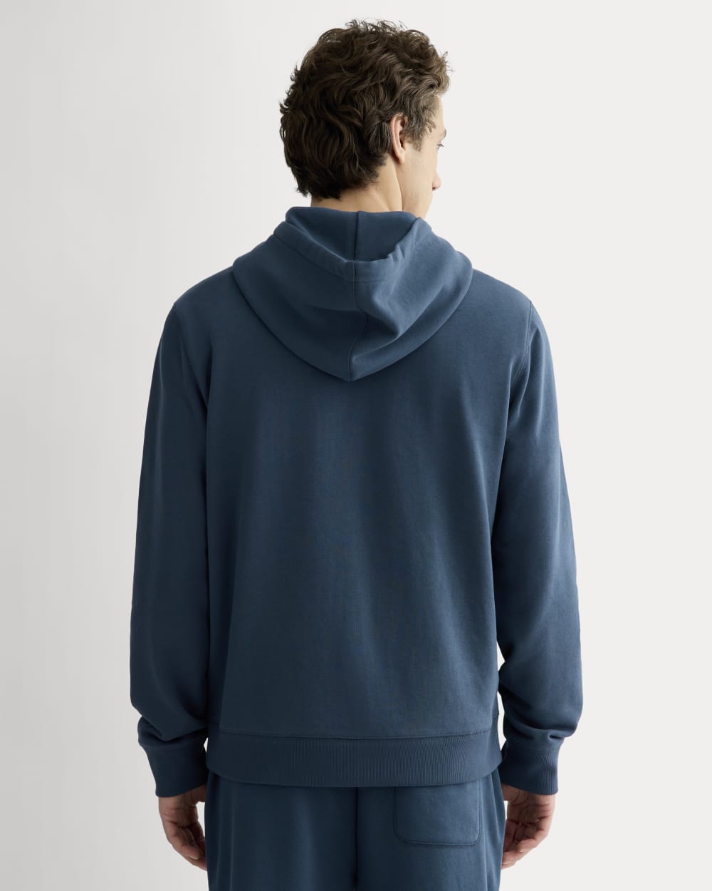The Off-Duty Terry Hoodie | Midnight Navy - Image 5