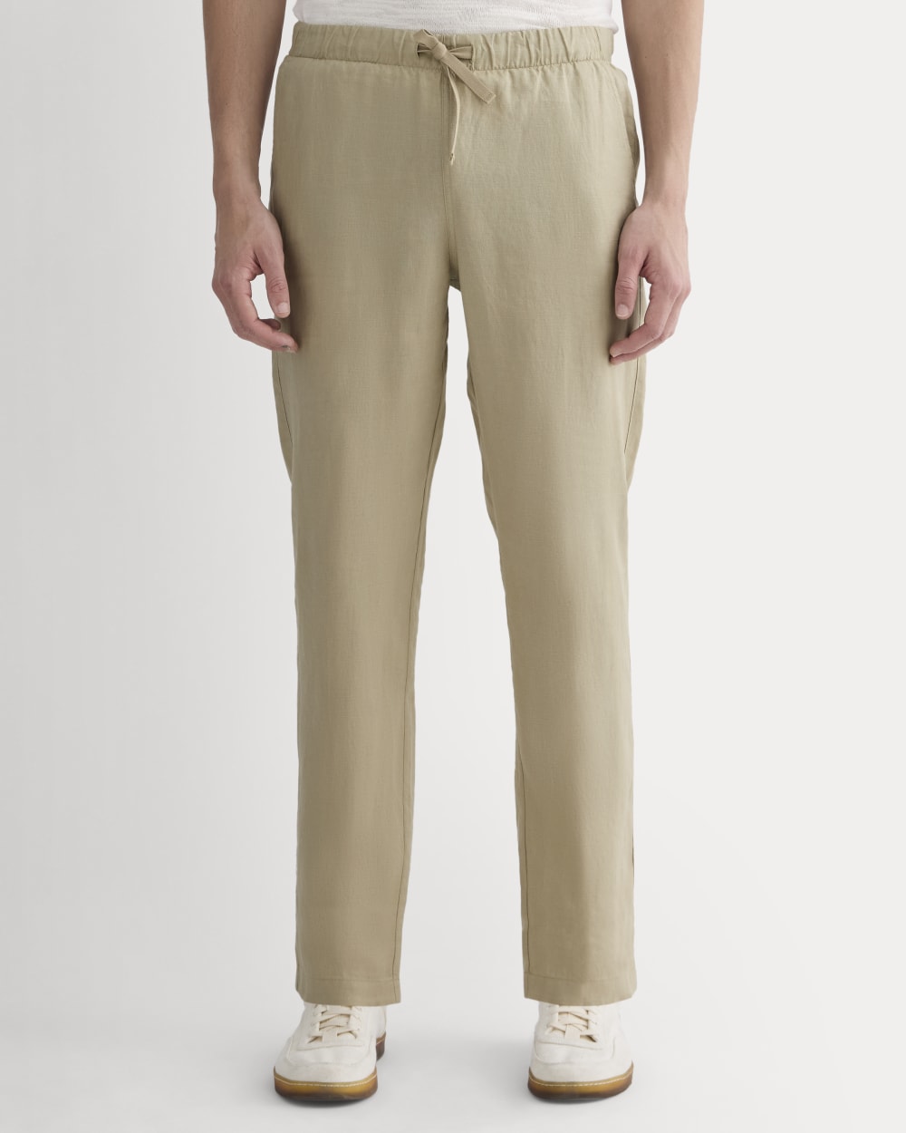 The Linen Easy Pant | Trench Coat Khaki - Image 3