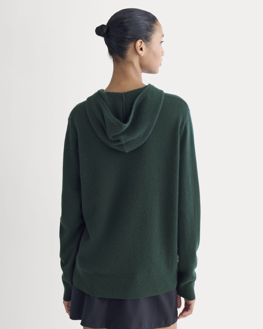 Everlane x Peace & Quiet Cashmere Hoodie | Pine - Image 5