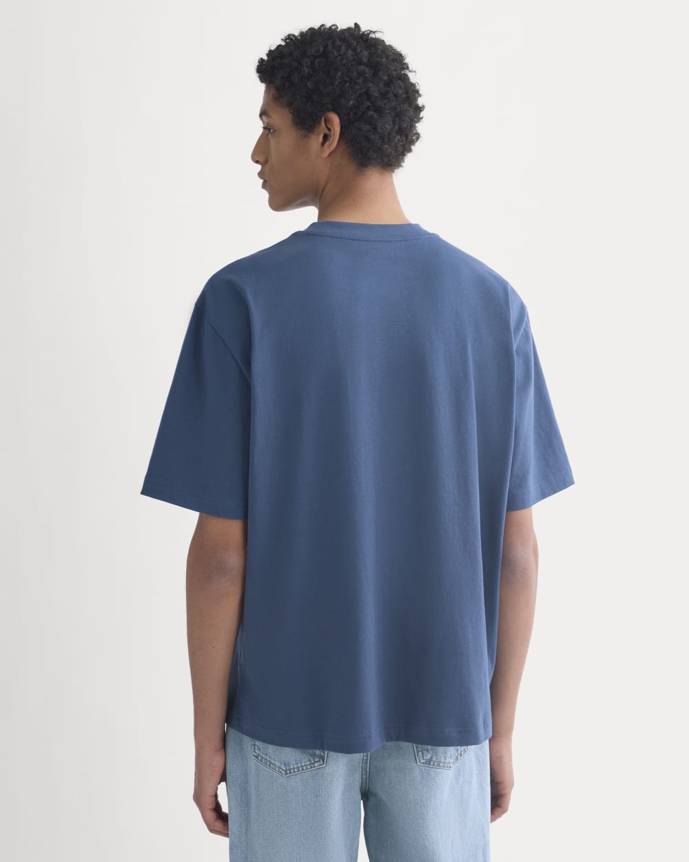 Archive Relaxed-Fit Cotton Crew | Midnight Navy - Image 6
