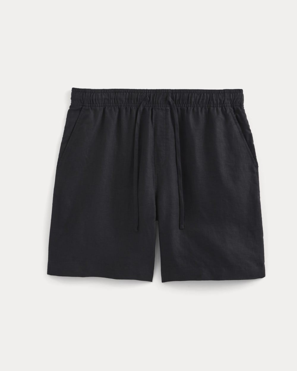 Linen Easy Short | Black - Image 2