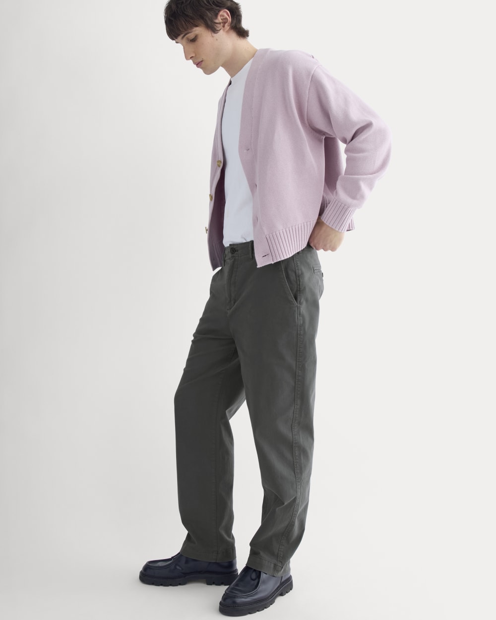 Everyday Straight-Fit Chino | Slate Grey - Image 3