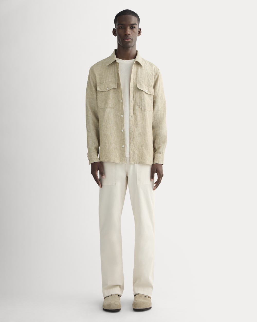 The Linen Utility Shirt | Cornstalk Chambray - Image 3