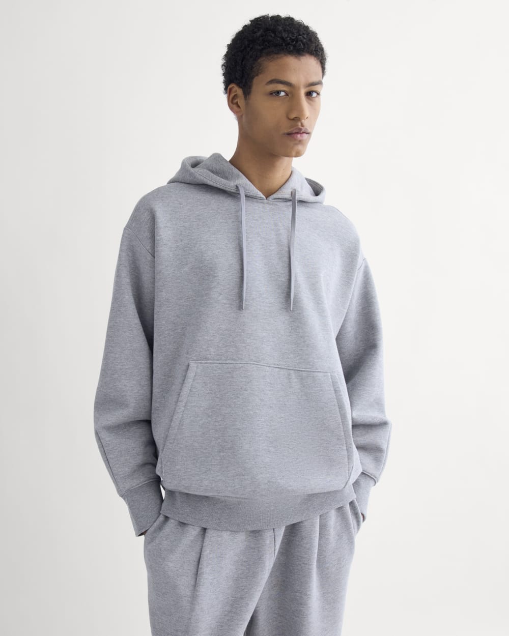 Luxe Fleece Hoodie | Vintage Heather Grey - Image 4