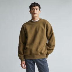 The ReTrack Crewneck Sweatshirt | Beech