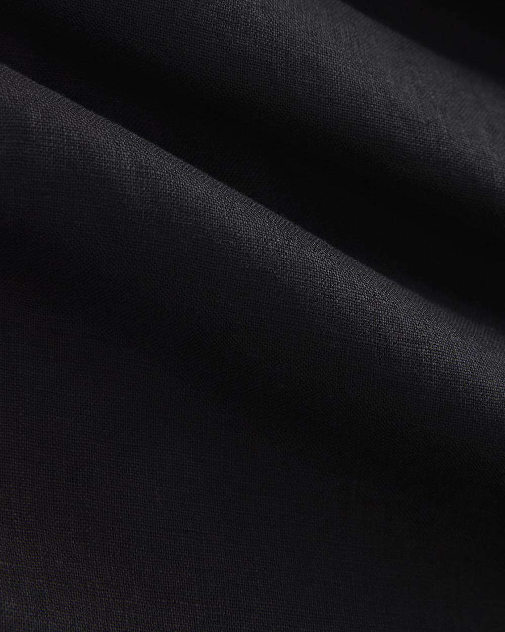 Linen Easy Short | Black - Image 7